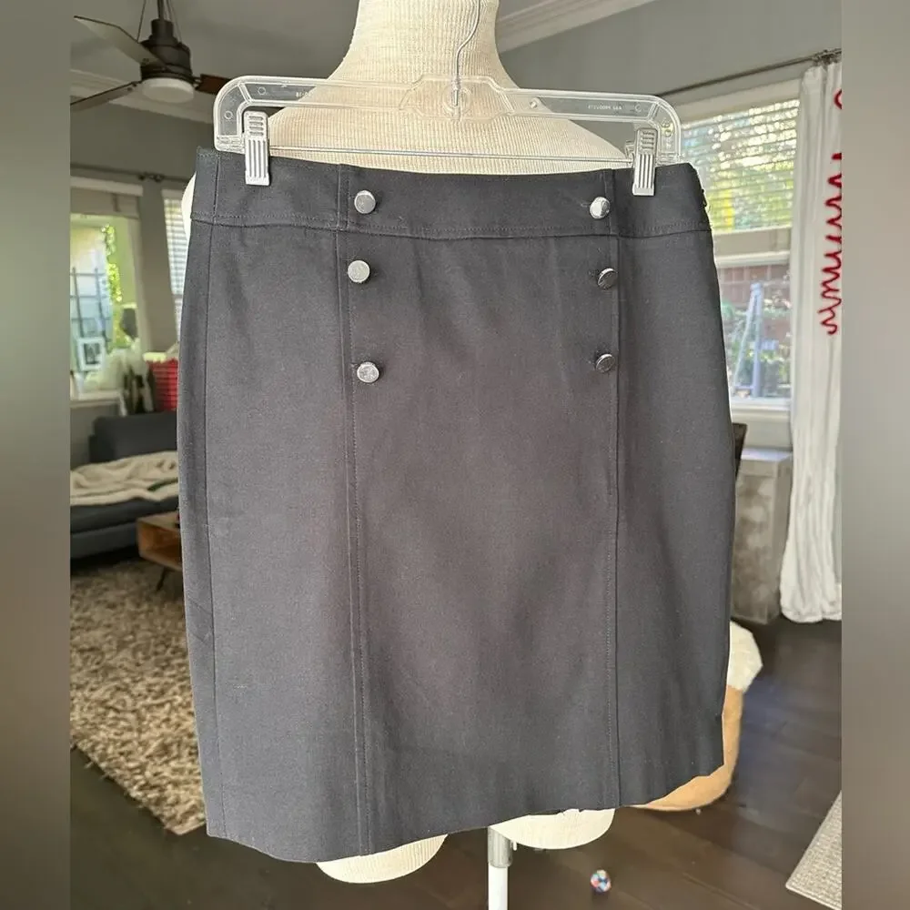 Banana Republic black skirt, size 8